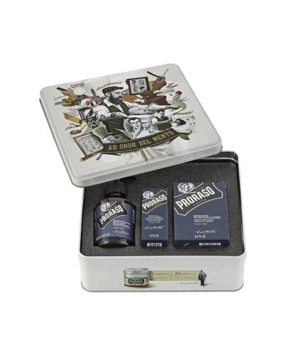 Bartpflegeset Proraso Azur lime