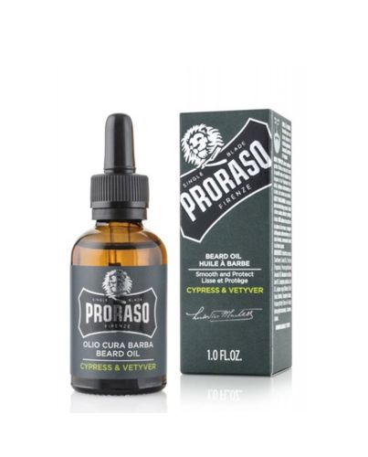 Proraso Beard Oil - CYPRESS & VETYVER