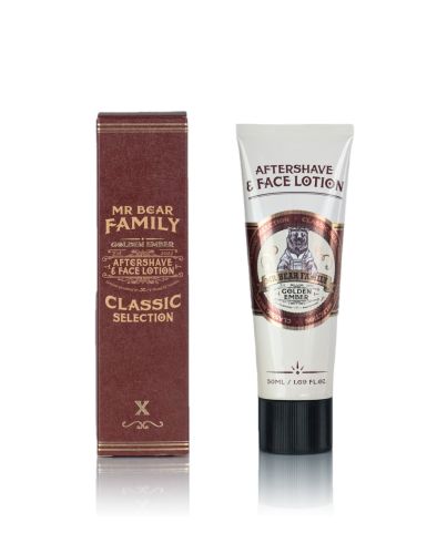 Mr. Bear Family Golden Ember Aftershave & Face Lotion 50ml