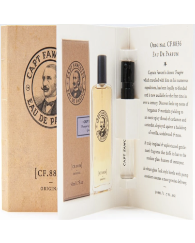 Captain Fawcett's Eau de Parfum Tester 2ml