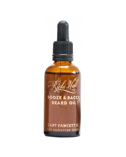 Captain Fawcett's Ricki Hall Booze & Baccy Beard Oil 50ml