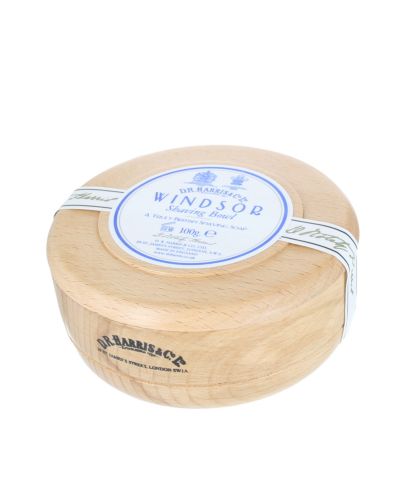 D.R. Harris Windsor Rasierseife in Holzschale 100g
