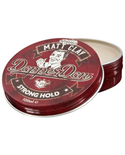 Dapper Dan Matt Clay Strong Hold Pomade 100ml