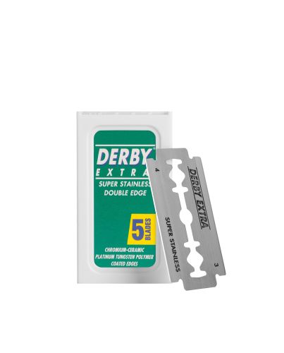 Derby Extra Double Edge Rasierklingen - 5 Stück
