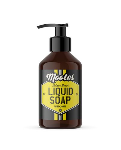 Mootes Flüssigseife aus der Linie Hidden Beach, Swissmade 300ml