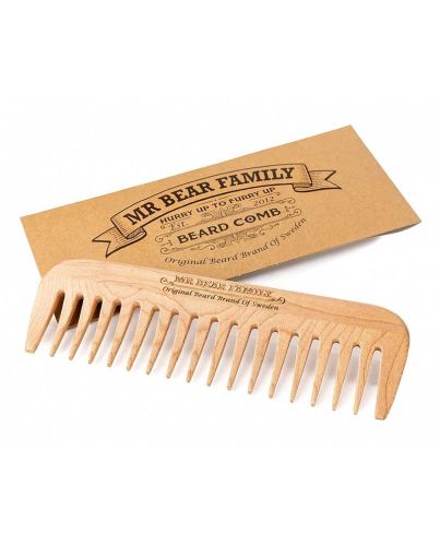 Mr. Bear Family Wooden Comb