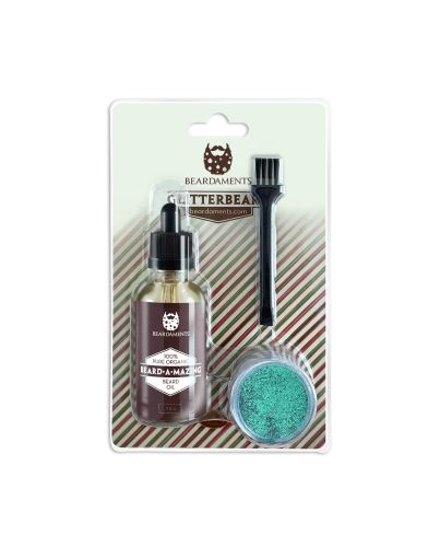 Beardaments Glitter Beard Green