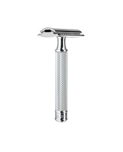 Mühle Traditional Rasierhobel - Griff Metall - geschlossener Kamm