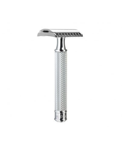 Mühle Traditional Rasierhobel - Griff Metall - offener Kamm