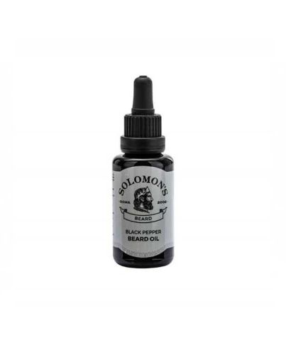 Solomon's Black Pepper Beard Oil 30g