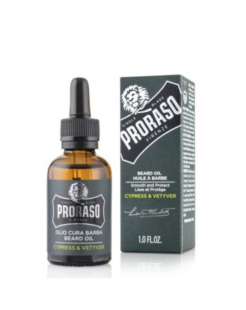 Proraso Beard Oil - CYPRESS & VETYVER