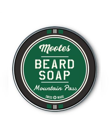 Mootes Mountain Pass Bartseife 80g