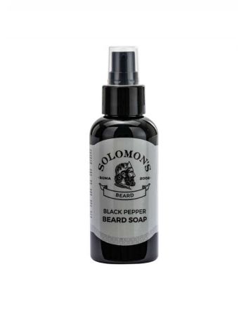 Solomon's Black Pepper Beard Soap 100g