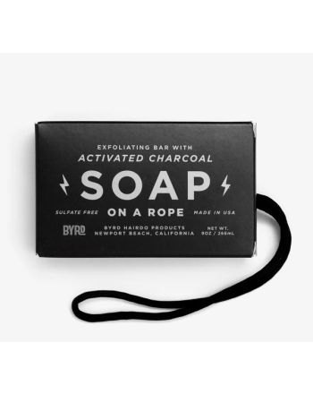 Byrd Soap on a Rope Exfoliating Charcoal Körperseife 282ml