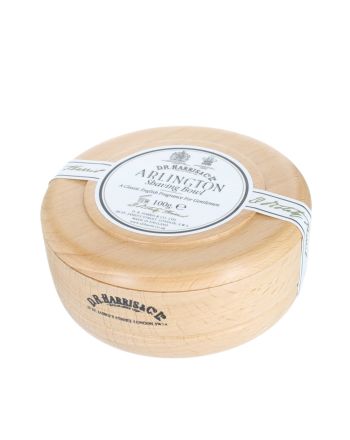 D.R. Harris Arlington Rasierseife in Holzschale 100g
