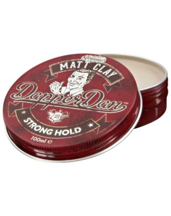 Dapper Dan Matt Clay Strong Hold Pomade 100ml