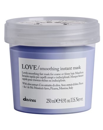 Davines LOVE Smoothing Instant Mask 250ml – Anti-Frizz Haarmaske für glattes Haar