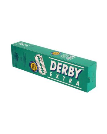 100 X DERBY EXTRA DOUBLE EDGE RAZOR BLADES 