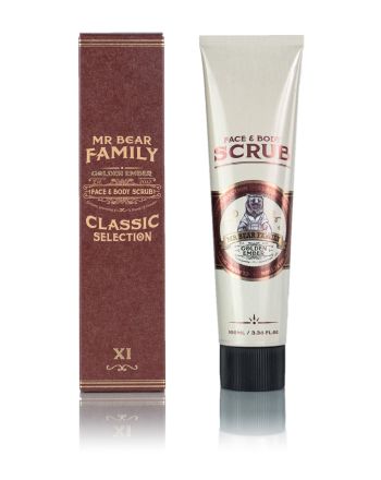 Mr. Bear Family Golden Ember Face & Body Scrub 100ml