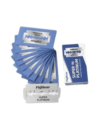 FlyDear Rasierklingen Super Platinum Stainless, Double Edge (10 Stk.)