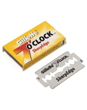 Gillette 7 O'Clock Double Edge Rasierklingen - 5 Stück