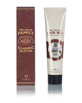 Mr. Bear Family Golden Ember Hair Wax 100ml