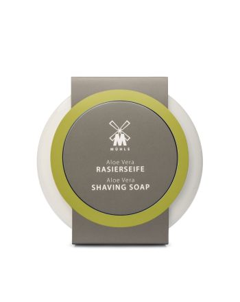 Mühle Aloe Vera Rasierseife in Porzellanschale 65g