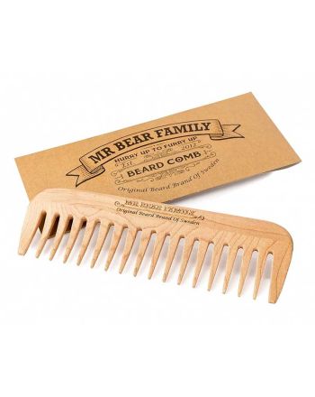 Mr. Bear Family Wooden Comb