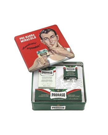 Proraso Green Refreshing Vintage Rasurpflege Set - 3-teilig