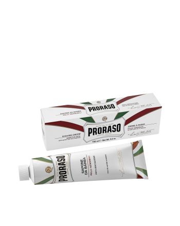 Proraso White Sensitive Rasiercreme 150ml - Tube