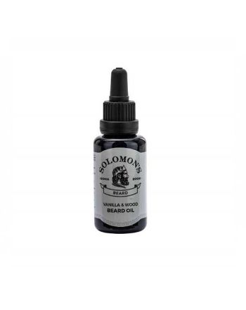 Solomon's Vanilla and Wood Beard Oil 30g