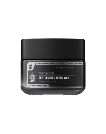 The Beard Struggle Mustache Wax Vanir's Wisdom