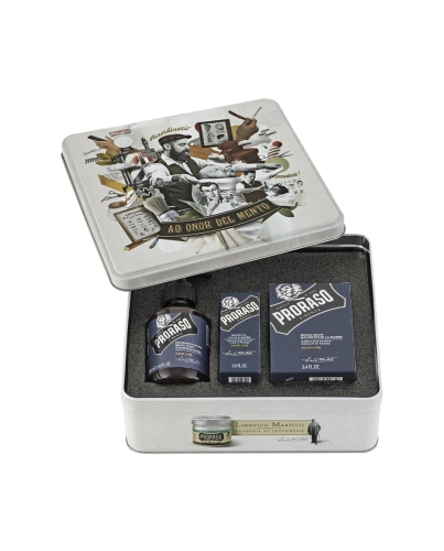 Bartpflegeset Proraso Azur lime