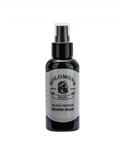 Solomon's Black Pepper Beard Soap 100g