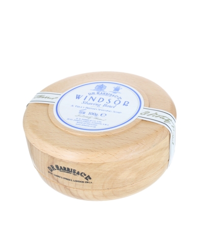 D.R. Harris Windsor Rasierseife in Holzschale 100g