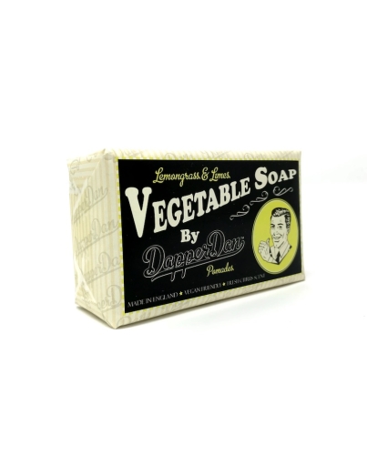 Dapper Dan Lemongras & Limes Vegetables Seife 190g