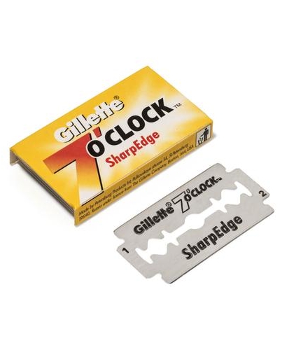 Gillette 7 O'Clock Double Edge Rasierklingen - 5 Stück