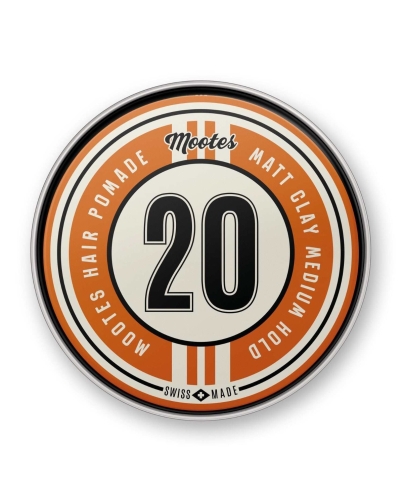 Mootes #20 Matt Clay Medium Hold Hairpomade 120g