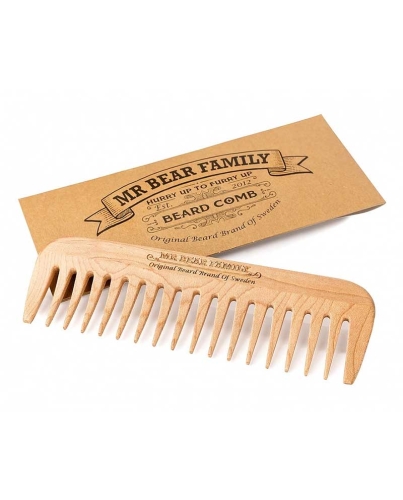 Mr. Bear Family Wooden Comb