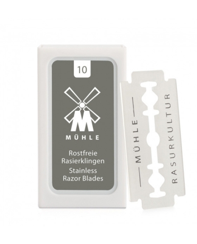 Mühle Double Edge Rasierklingen - 10 Stück