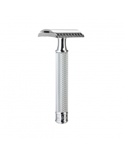 Mühle Traditional Rasierhobel - Griff Metall - offener Kamm