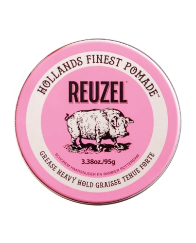 Reuzel Pink Heavy Hold - Medium Shine Pomade 95g