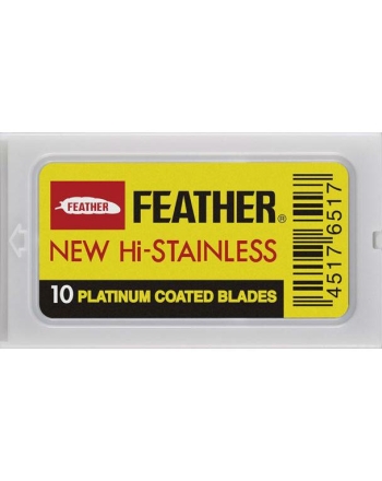 Feather Rasierklingen New Hi-Stainless, Double Edge 10 Stk.