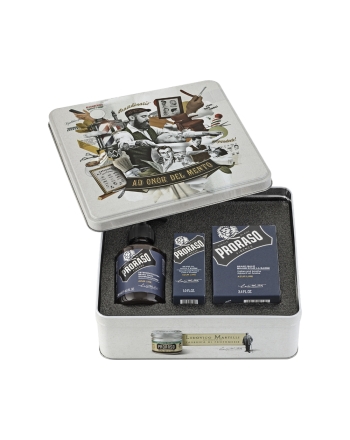 Bartpflegeset Proraso Azur lime