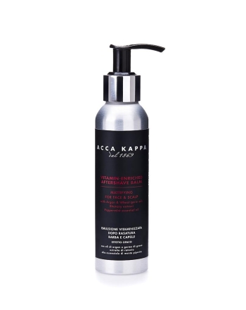 Acca Kappa Mattifying After Shave Balm 125ml