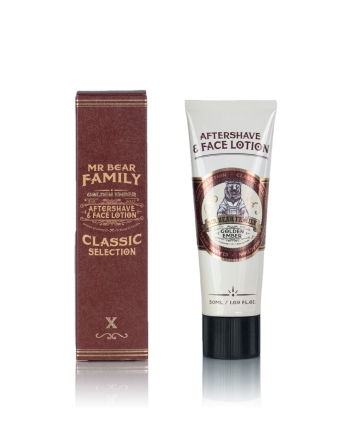 Mr. Bear Family Golden Ember Aftershave & Face Lotion 50ml