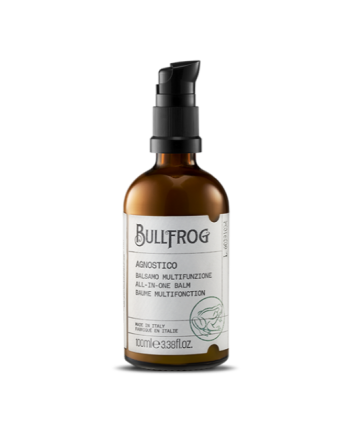 Agnostico All-in-one Balm - ideal, um auch die rebellischsten Bärte zu bändigen. Die Pflege macht die Barthaare weich und spendet der Haut Feuchtigkeit. Der Balm kann ebenfalls als Gesichtscreme oder Aftershave verwendet werden. Mit einem leichter Duft na