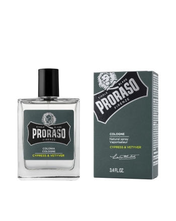 Proraso Eau de Cologne Cypress & Vetyver 100ml