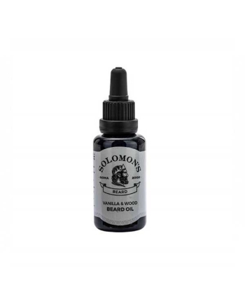 Solomon's Vanilla and Wood Beard Oil 30g
