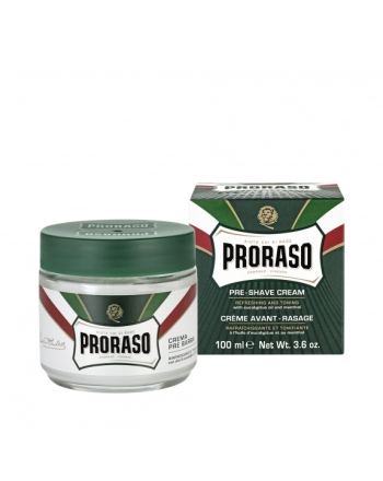 Proraso Green Refreshing Pre-Shave Cream 100ml